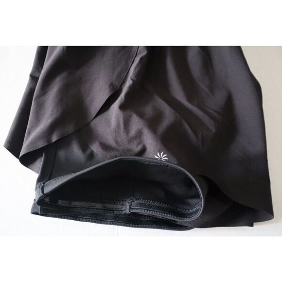 Athleta S/586789-02 Women's 2XS Black Mile Marker 2-in-1 Shorts - Picture 7 of 12